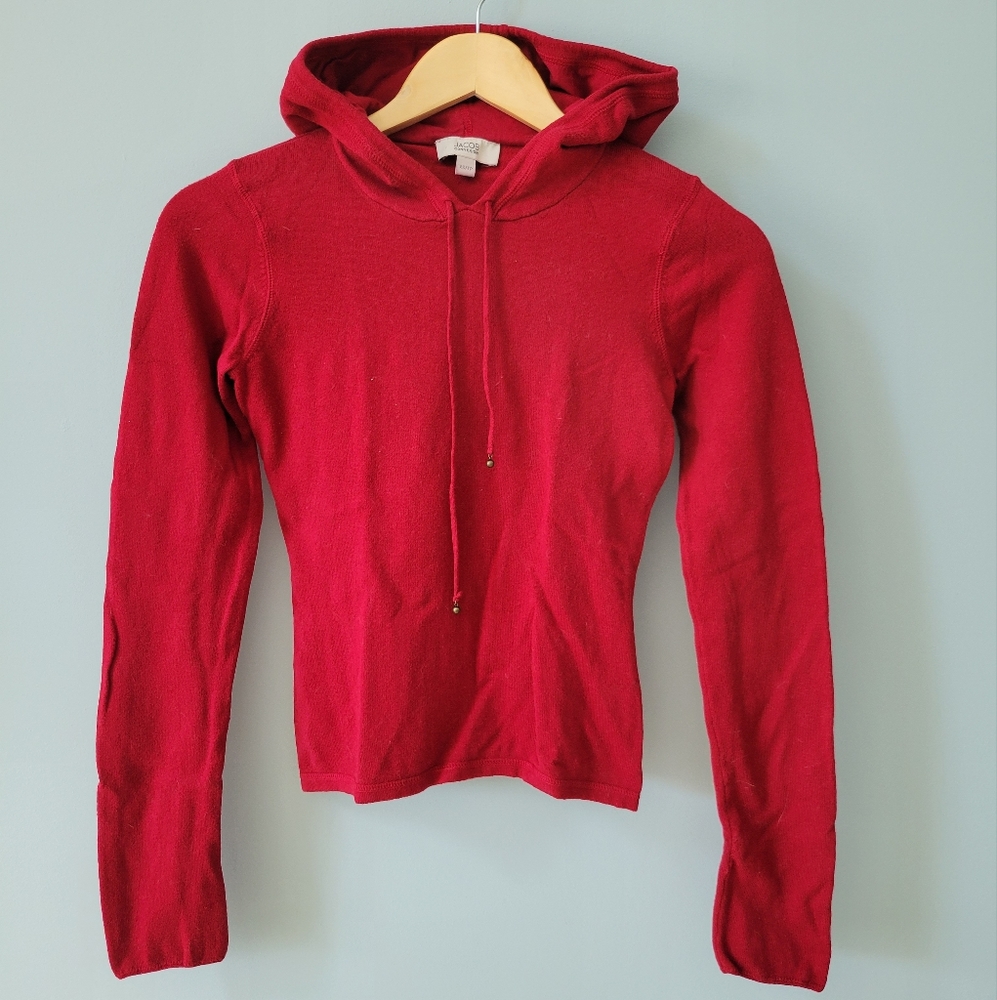 Jacob Connexion knit sweater with hood XS